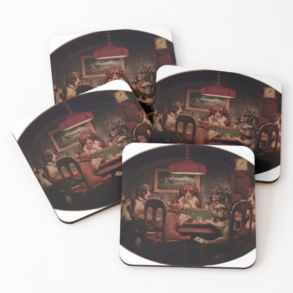 Item preview, dogs playing poker designed and sold by Ephemorabilia Shop.