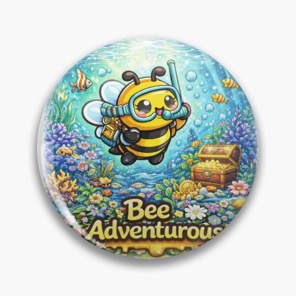 Item preview, Bee Adventurous -Underwater  designed and sold by Beetobuzz.