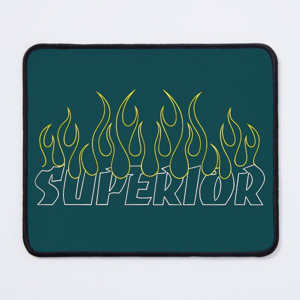 Item preview, Superior Flame - Minimalist Streetwear Typography Design designed and sold by Rangmanch.