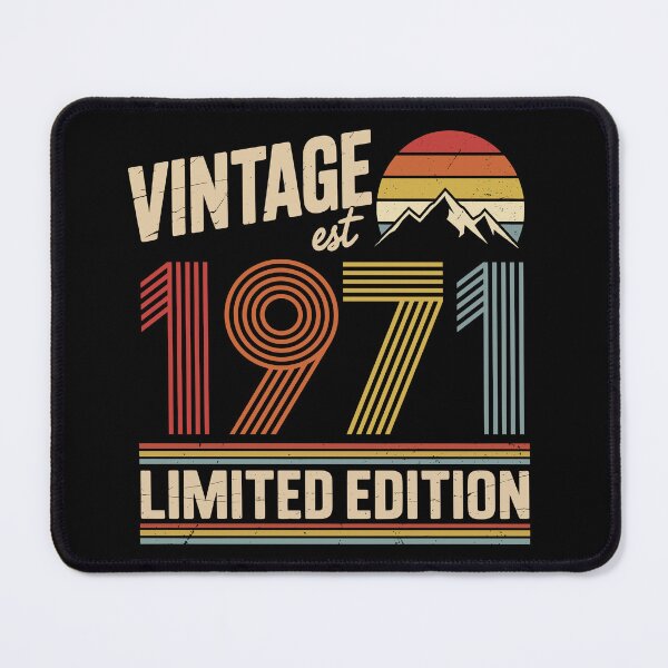Item preview, Vintage 1971 Birthday : 55th Birthday Retro Gift, fifty five Gift Idea, 55th Birthday Gift, Vintage 1971 Birthday designed and sold by Merchall store.