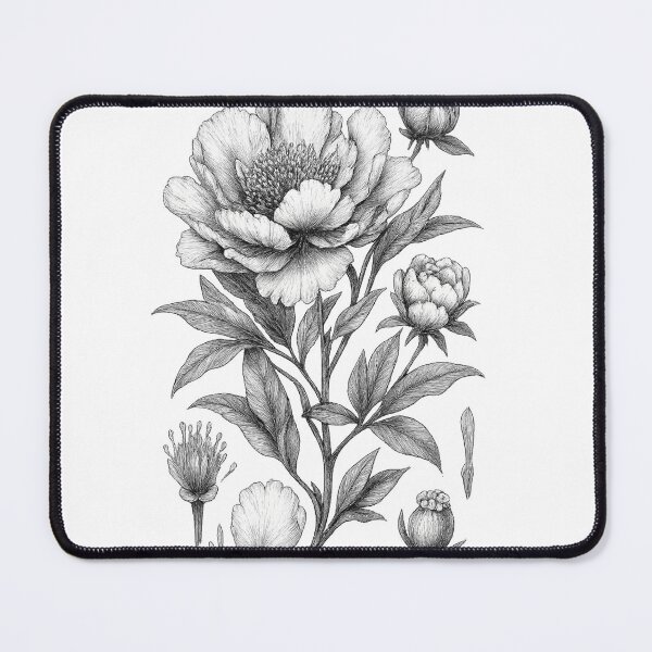 Item preview, Vintage Botanical Engraving Flower Illustration designed and sold by Alpha-mike13.