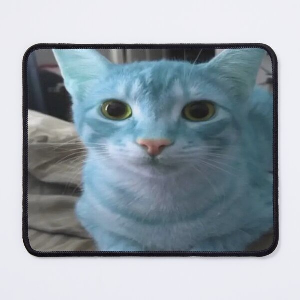 Item preview, blue cat meme designed and sold by cloudzer0000.