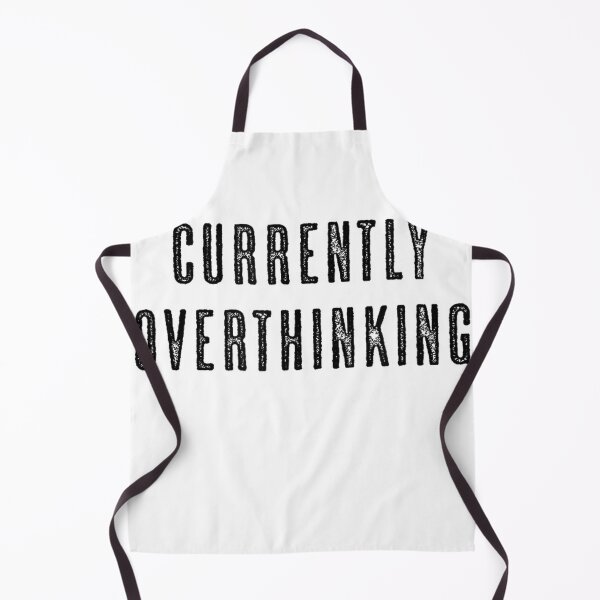 Item preview, CURRENTLY OVERTHINKING  Funny Cute Men's Women's - Graphic T-Shirt designed and sold by gidget-gadget.