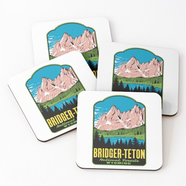 Item preview, Bridger-Teton National Forests Wyoming Retro designed and sold by HalpinDesign.