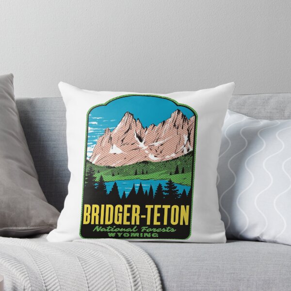 Item preview, Bridger-Teton National Forests Wyoming Retro designed and sold by HalpinDesign.