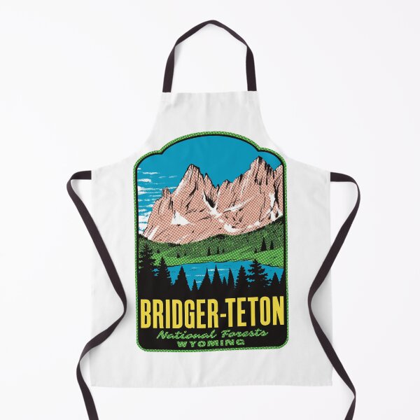 Item preview, Bridger-Teton National Forests Wyoming Retro designed and sold by HalpinDesign.