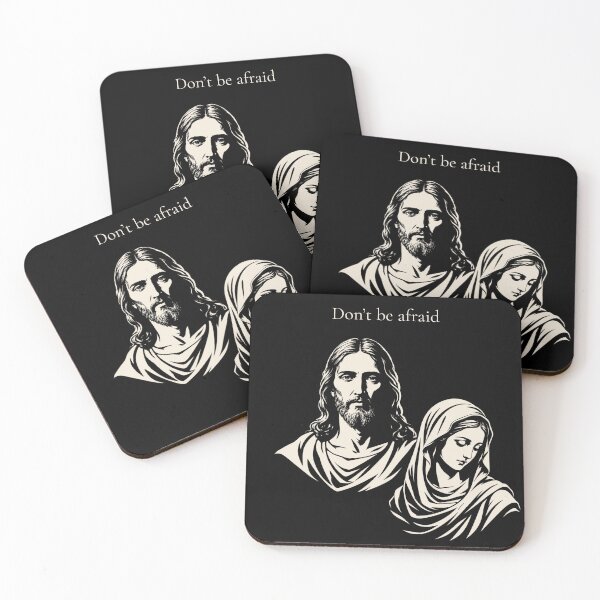 Item preview, Don’t Be Afraid Jesus and Mary Christian Faith Design designed and sold by Fradikal.