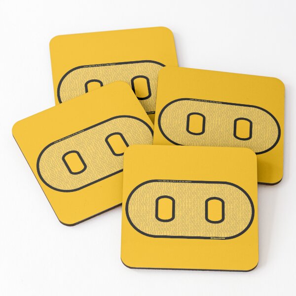 Item preview, Binary Pig Snout  | Cyberpunk Odyssey Myth | Yellow Edition designed and sold by Message from Earth.