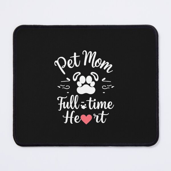Item preview, Pet Mom Full-time Heart Graphic T-Shirt designed and sold by artlife4.
