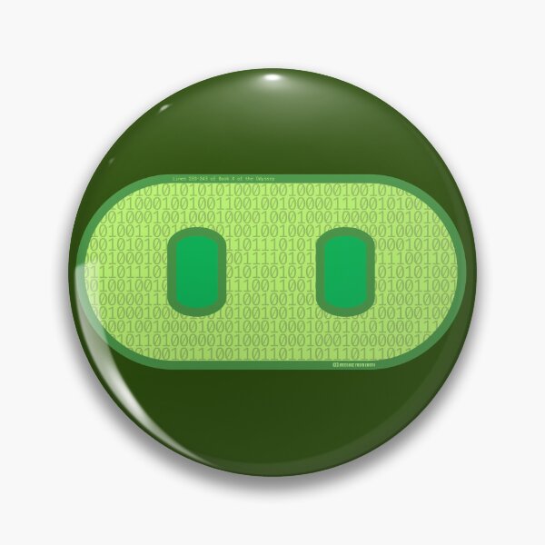 Item preview, Binary Pig Snout  | Cyberpunk Odyssey Myth | Green Edition designed and sold by Message from Earth.