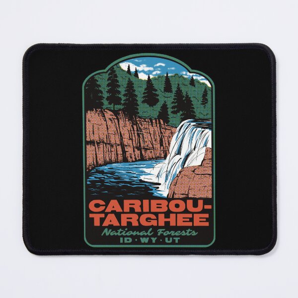 Item preview, Caribou-Targhee National Forests Idaho Retro designed and sold by HalpinDesign.