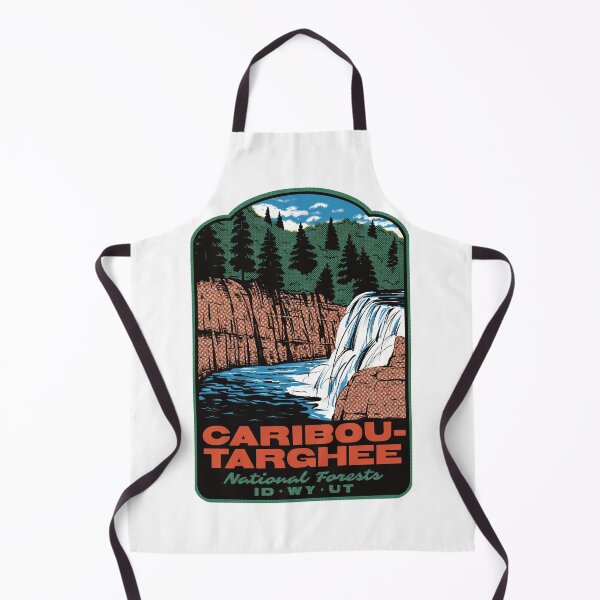 Item preview, Caribou-Targhee National Forests Idaho Retro designed and sold by HalpinDesign.