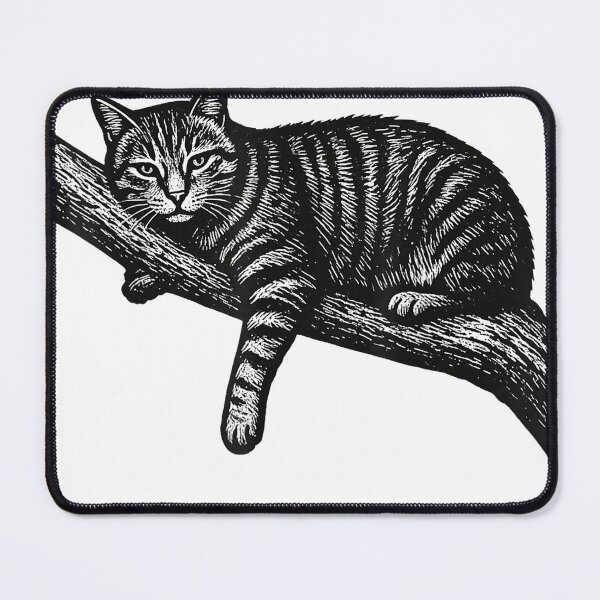 Item preview, Chill Cat Aesthetic, Peaceful Nature Vibes Cute Lazy Kitten T-Shirt designed and sold by KTY-NUSS.