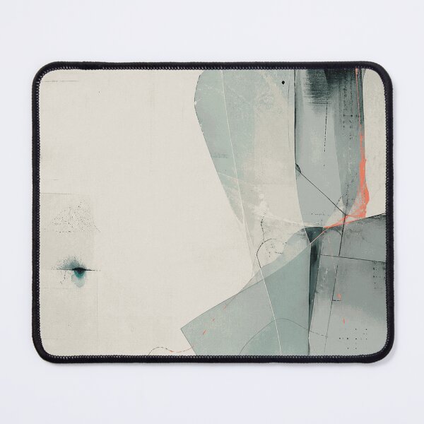 Item preview, Minimalist Abstract Teal Flow designed and sold by KannithSalliven.