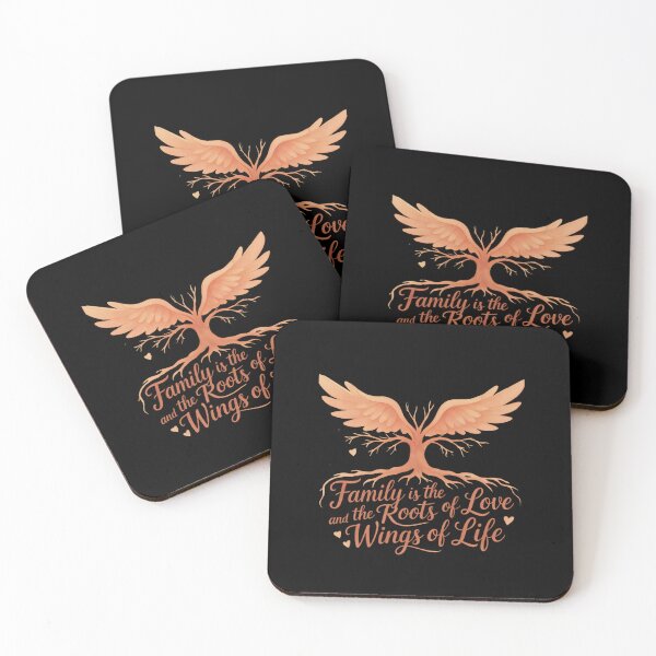 Item preview, Family is the roots of love and the wings of life. designed and sold by mirciashop.