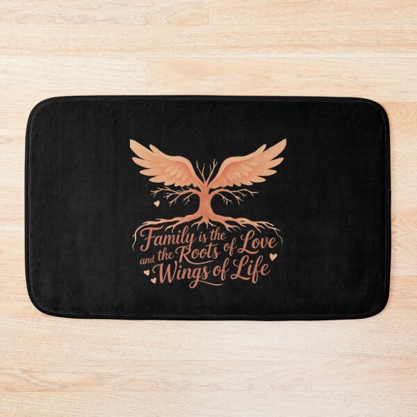 Item preview, Family is the roots of love and the wings of life. designed and sold by mirciashop.