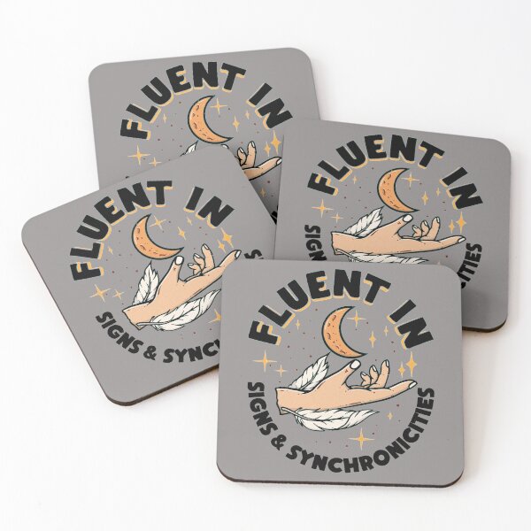Item preview, Fluent in Signs & Synchronicities  designed and sold by Spirit Oracle Art.