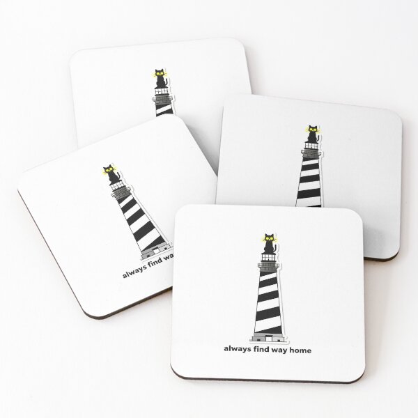 Item preview, Barnegat Lighthouse Cat designed and sold by Ranasko.