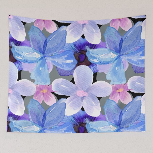 Item preview, Vintage Painted Coastal Meadow Digital Poster designed and sold by STTrillionTEES.
