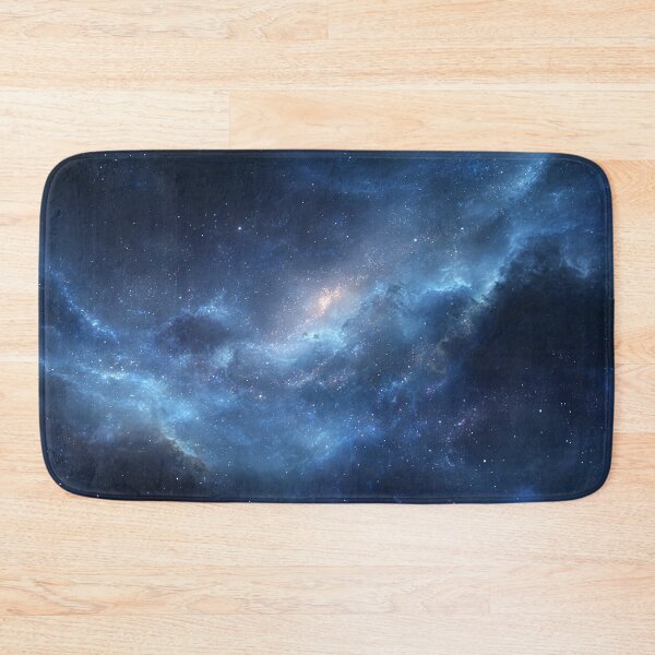Item preview, Blue Nebula Galaxy Deep Space Starfield Cosmic Sky Art designed and sold by Faithlines.