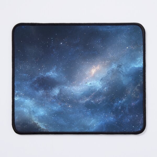 Item preview, Blue Nebula Galaxy Deep Space Starfield Cosmic Sky Art designed and sold by Faithlines.