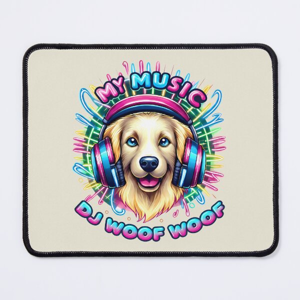 Item preview, DJ Woof Woof – World Music Day designed and sold by Art-Arcade6.