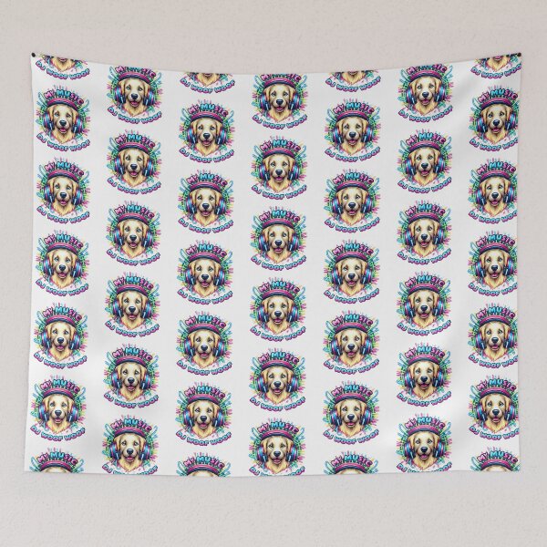 Item preview, DJ Woof Woof – World Music Day designed and sold by Art-Arcade6.