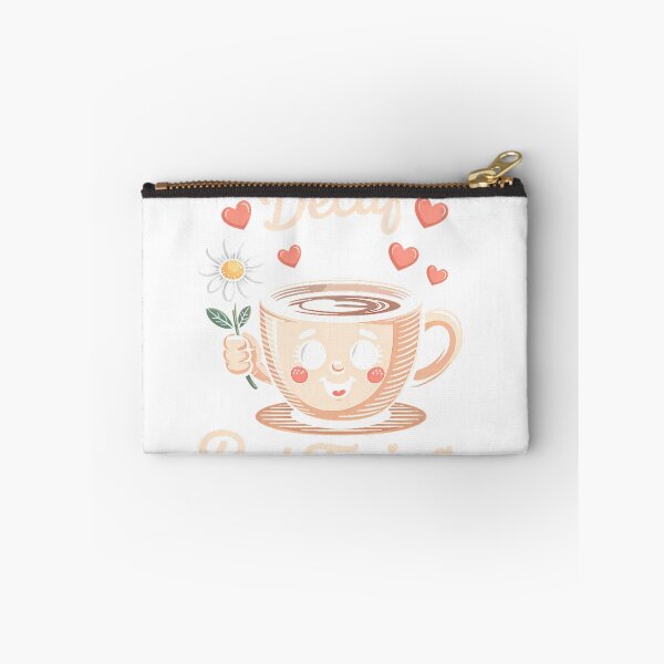 Item preview, Emotionally Decaf But Trying – Cute Coffee Quote Premium Tri-Blend T-Shirt designed and sold by KTY-NUSS.