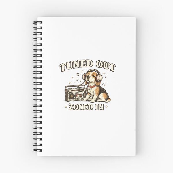 Item preview, Tuned Out Zoned In Dog designed and sold by DigiHouse.