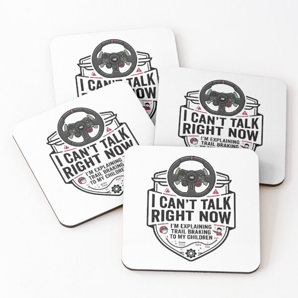 Item preview, I Cant Talk Right Now Explaining Trail Braking to My Children designed and sold by Fenay Designs.