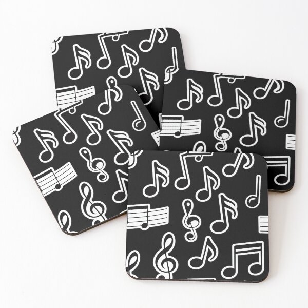 Item preview, Musical Notes Pattern Design designed and sold by SteezeeStore.
