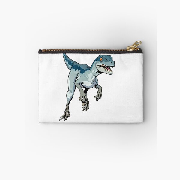 Item preview, Agile Blue Velociraptor in Motion designed and sold by Bubble-Bay Shop.