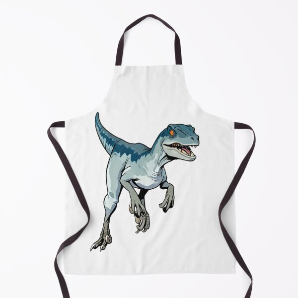 Item preview, Agile Blue Velociraptor in Motion designed and sold by Bubble-Bay Shop.