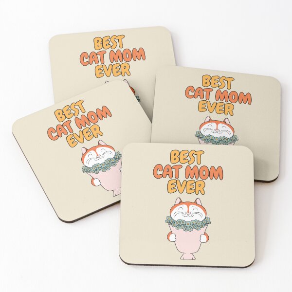 Item preview, Best Cat Mom Ever designed and sold by HugSomeNettles.
