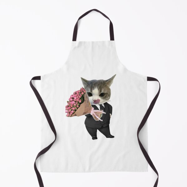 Item preview, Cat In Tuxedo Holding Bouquet Gentleman Sticke designed and sold by Mustangana.
