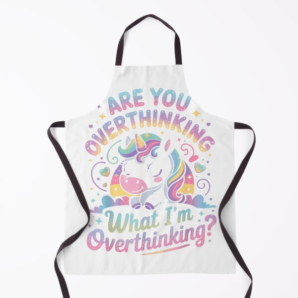 Item preview, are You Overthinking What I’m Overthinking Funny Unicorn T-Shirt designed and sold by KTY-NUSS.