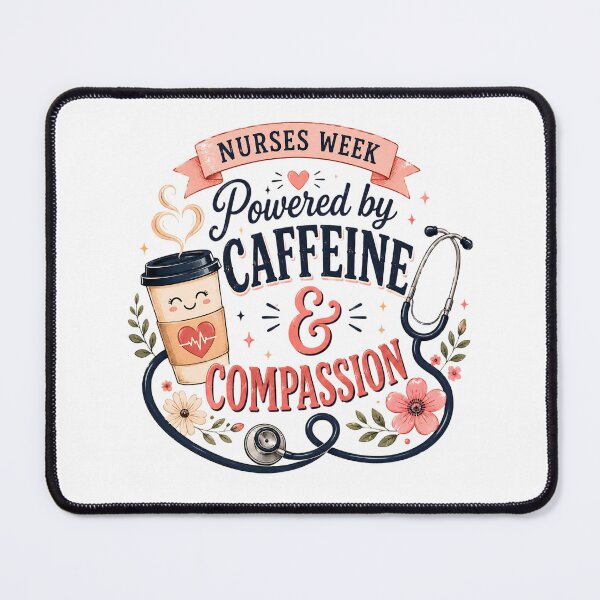 Item preview, Nurses Week Caffeine Compassion Nurse Gift designed and sold by rhainlds.