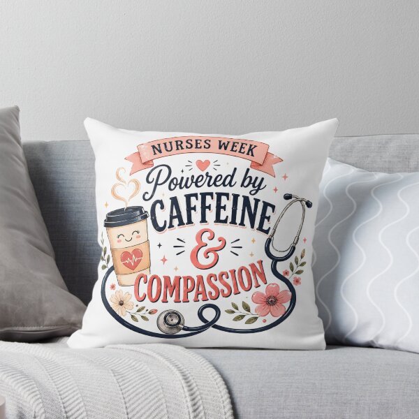 Item preview, Nurses Week Caffeine Compassion Nurse Gift designed and sold by rhainlds.