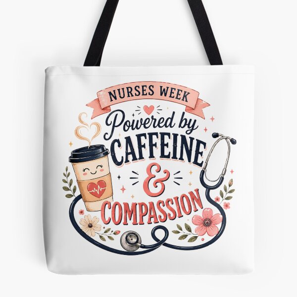 Item preview, Nurses Week Caffeine Compassion Nurse Gift designed and sold by rhainlds.