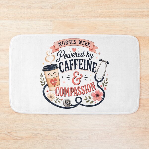 Item preview, Nurses Week Caffeine Compassion Nurse Gift designed and sold by rhainlds.
