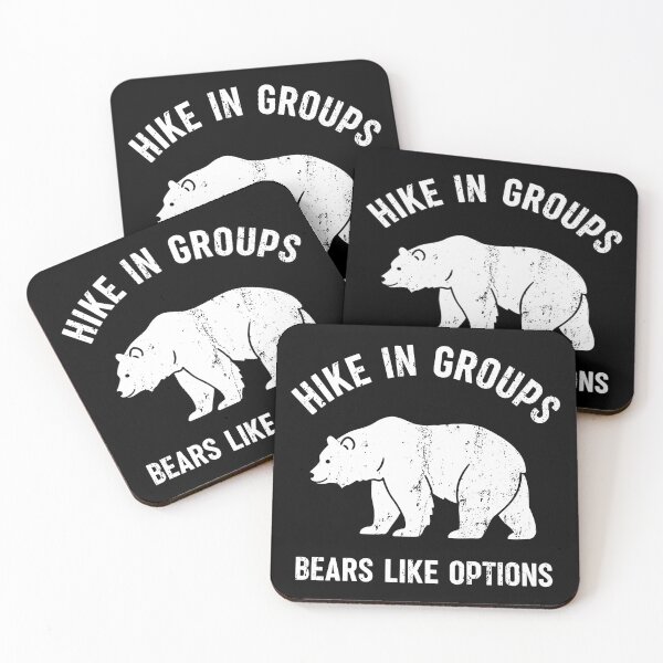 Item preview, Hike In Groups Bears Like Options Funny Humor Outdoor Bear Hiking designed and sold by RareBunny.