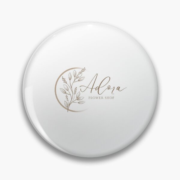 Item preview, Adora Flower Shop Minimalist Botanical Logo designed and sold by naturetouchbio2.