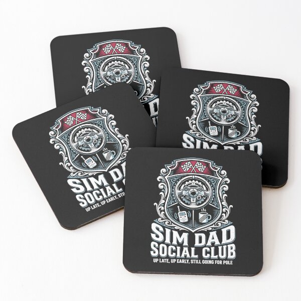 Item preview, Sim Dad Social Club Up Late Up Early Still Going for Pole designed and sold by Fenay Designs.