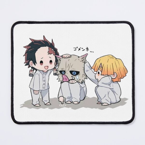 Item preview, Demon Slayer Trio Apology Chibi designed and sold by Snowdog-Art.
