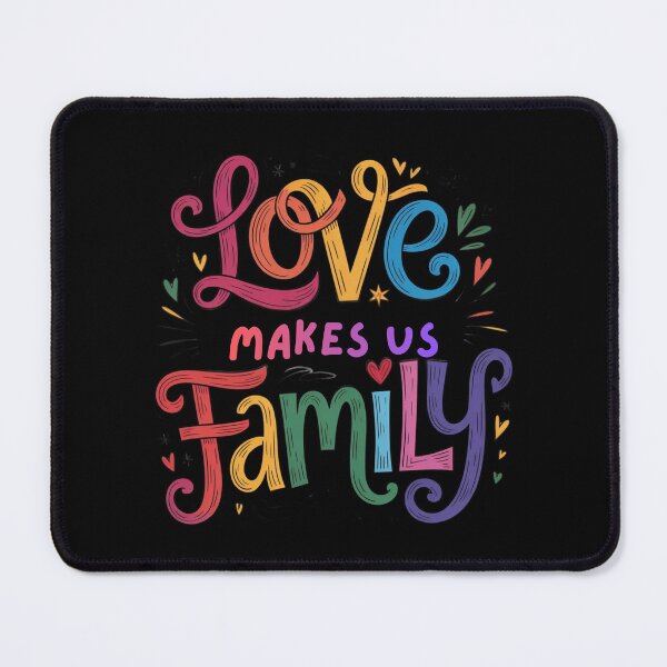 Item preview, Love Makes Us Family designed and sold by mirciashop.