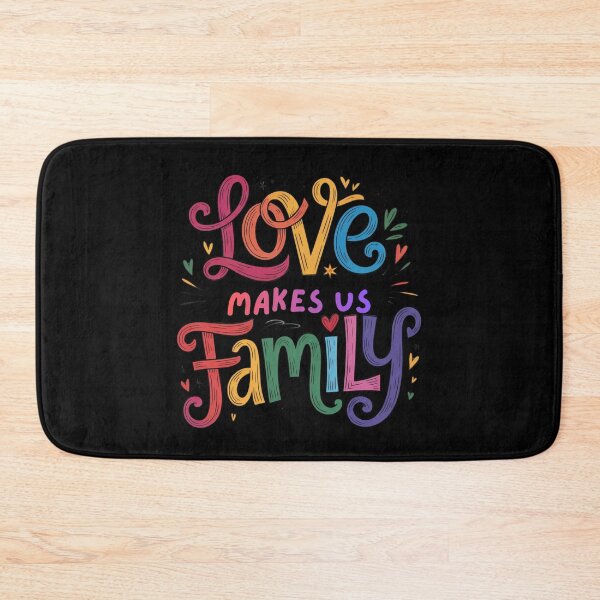 Item preview, Love Makes Us Family designed and sold by mirciashop.