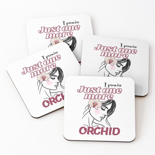 Item preview, Just One More Orchid – Plant Lover designed and sold by happiecatstore.