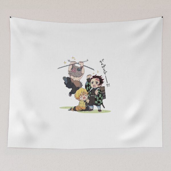 Item preview, Tanjiro & Squad Training Action Chibi designed and sold by Snowdog-Art.