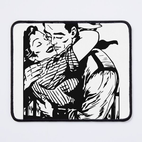 Item preview, Retro Couple Illustration designed and sold by SoftSolace.