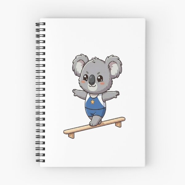 Item preview, Cute Koala Gymnast Balance Beam designed and sold by Ella_Sketch.